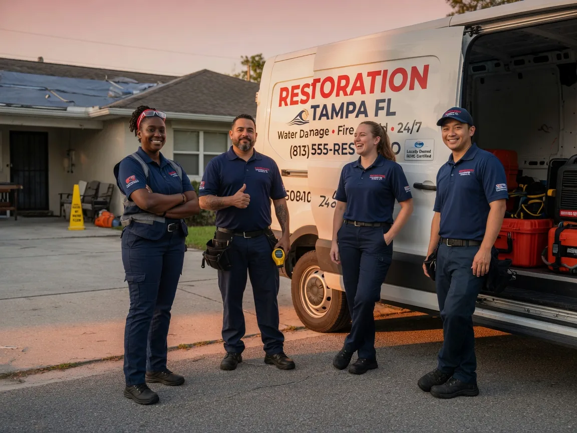 Water Damage Restoration company in Mcnabb, IL
