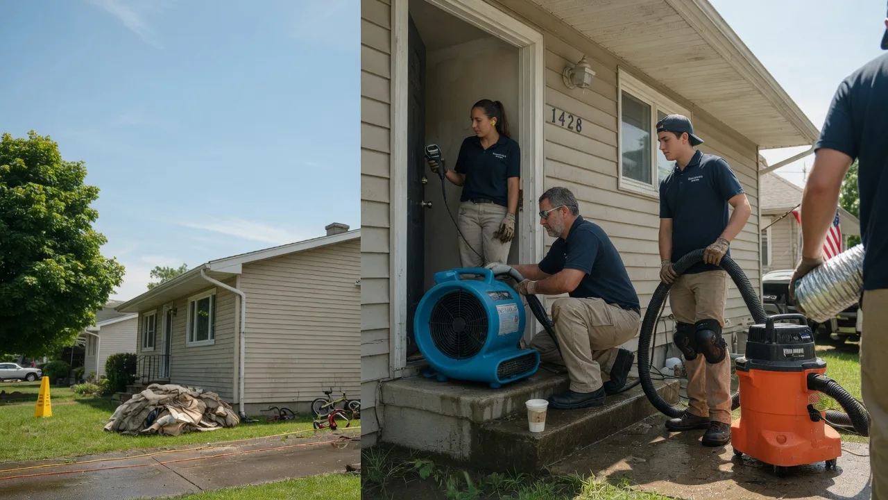 Water Damage Restoration in Mcnabb, IL near me